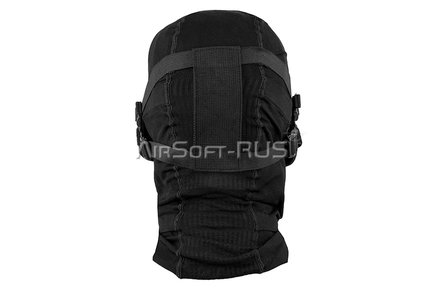 Маска защитная WoSporT "Scout" пластиковая BK (MA-84-BK)