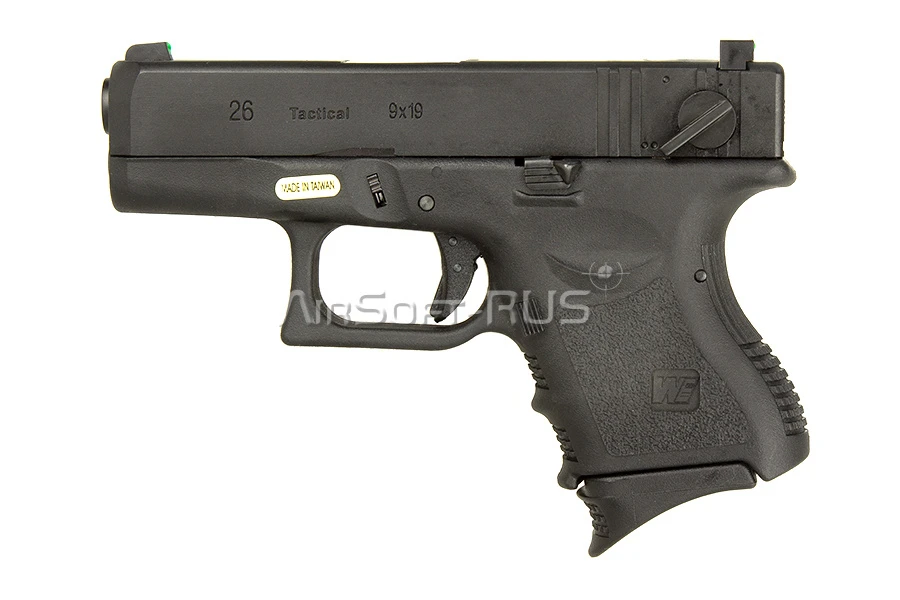 Пистолет WE Glock 26 Gen.3 GGBB (GP622)