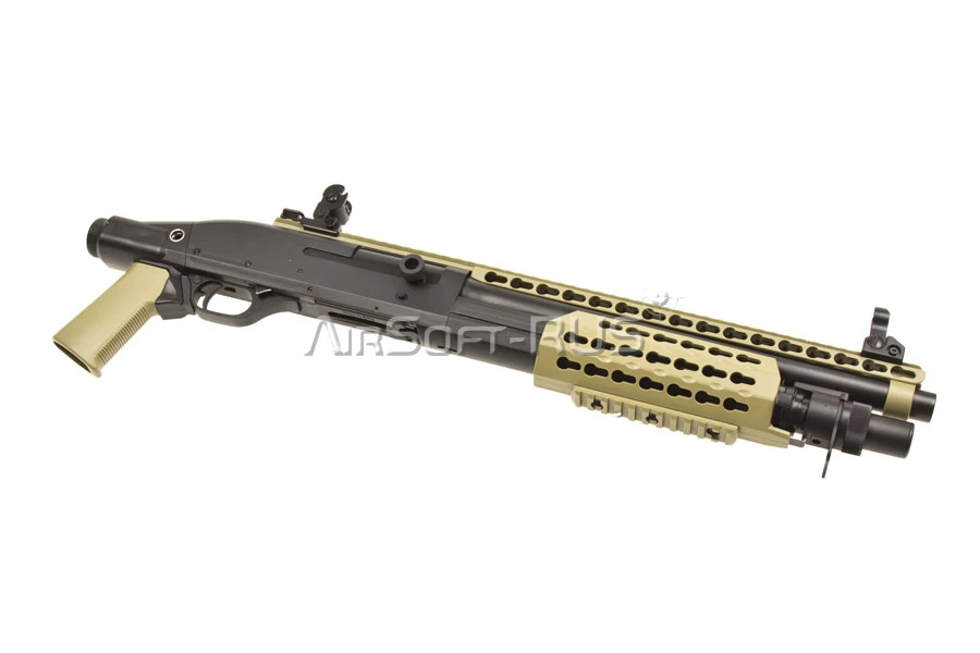 Дробовик Cyma Benelli M3 super 90 compact keymod пластик TAN (CM367TN)