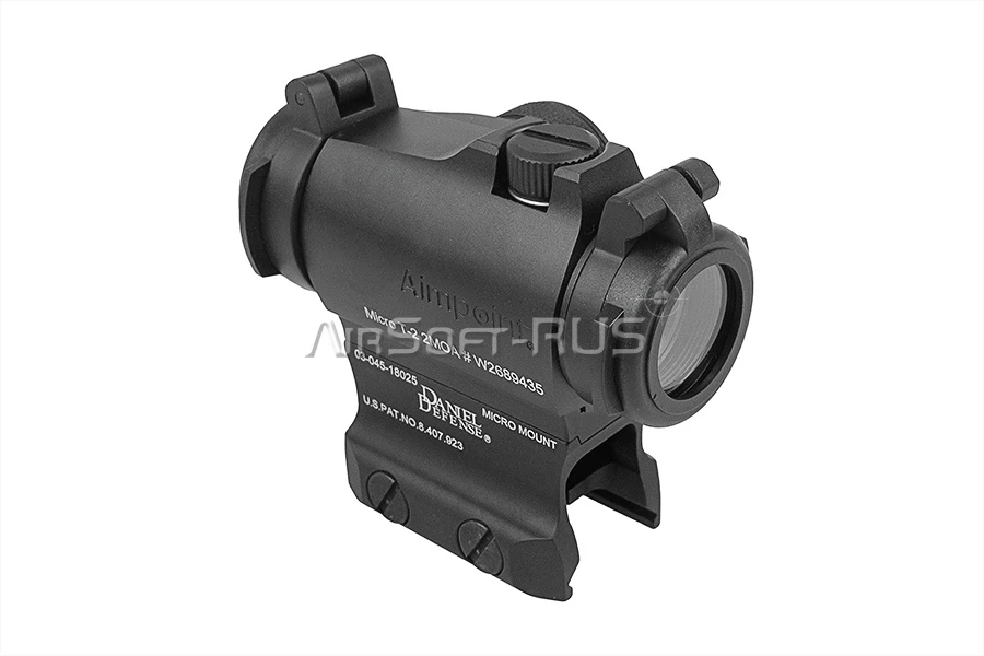 Коллиматорный прицел Evolution Gear T2 Sight W DANIEL Tactical Ver 2022 BK (EVG-856-BK)