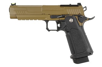 Пистолет Arcturus Hi-Capa 5" Vanguard  w/Optics Ready Slide BLK-TAN (AT-GHC-V5-OR-BT)