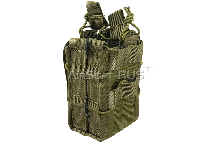 Подсумок WoSporT на 2 магазина М4/М16 OD (MG-10-OD)