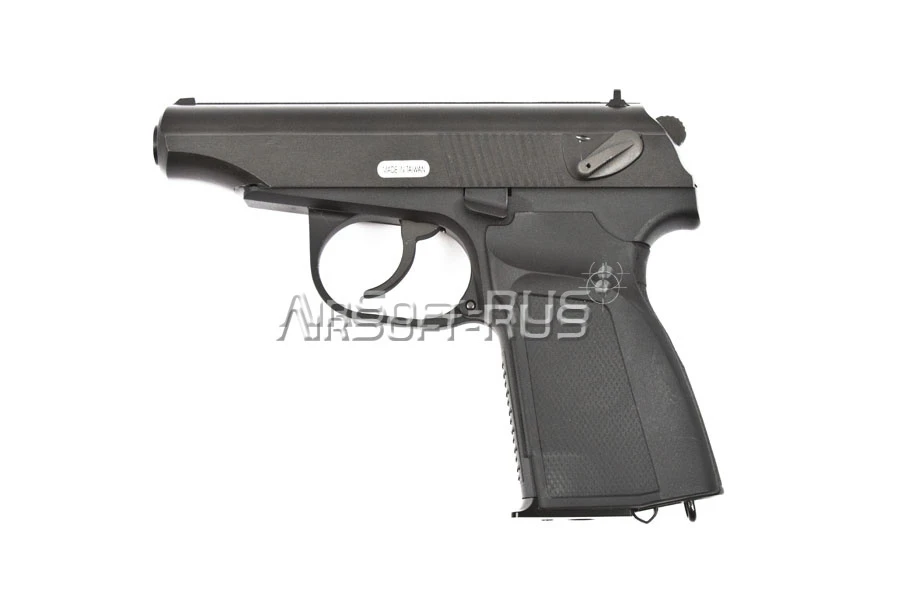 Пистолет WE ПМ с глушителем BK GGBB (DC-GP118) [2]