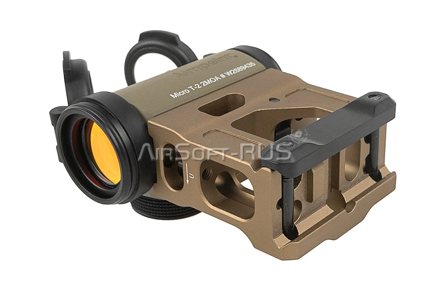 Коллиматорный прицел Evolution Gear T2 Sight W FAST Micro Ver 2022 DE (EVG-843-FDE)