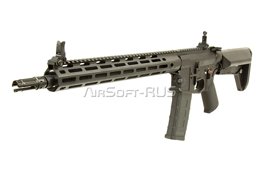 Карабин Cyma M4 M-LOK 14.5 custom Platinum BK (CM097)