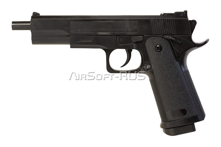 Пистолет Galaxy Colt 1911 с глушителем spring (G.053B)