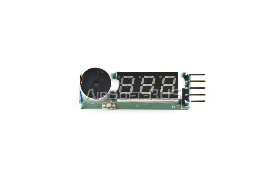 Тестер - индикатор напряжения для Li-Po / Li-Fe аккумуляторов (VMLVA)
