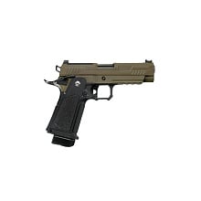 Пистолет Arcturus Hi-Capa 4.3" Vanguard  w/Optics Ready Slide BLK-TAN (AT-GHC-V4-OR-BT)