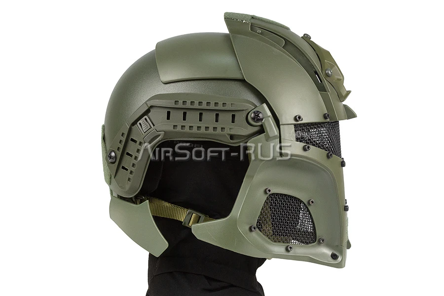 Шлем WoSport Medieval Iron Warrior OD (HL-97-OD)