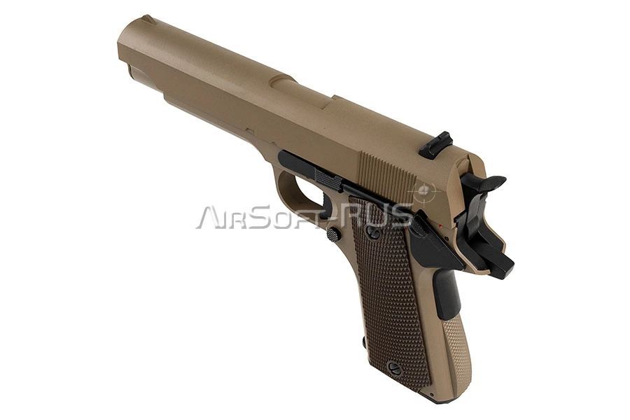 Пистолет Cyma Colt 1911 AEP TAN (CM123TN)
