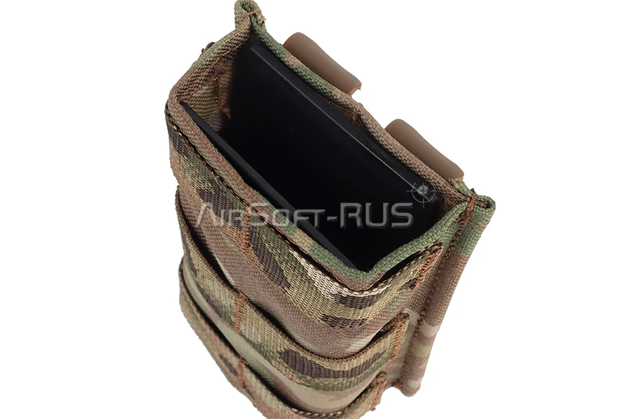 Подсумок WoSporT магазинный открытый одинарный для магазинов М4 MC (MG-F-13R-CP)