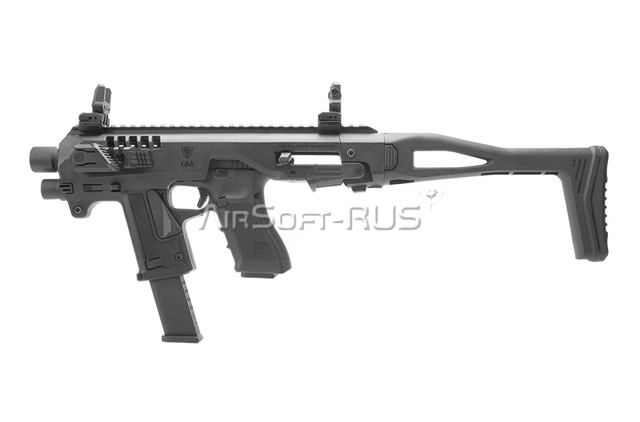 Карабин-кит CAA Airsoft Micro Roni для пистолета Glock (CAD-SK-08-BK)