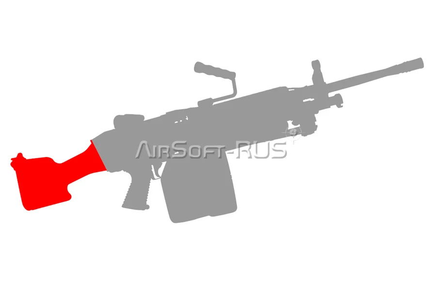 Комплект проводки ASR для M249 с выводом в приклад (ASR_WS_M249_2)