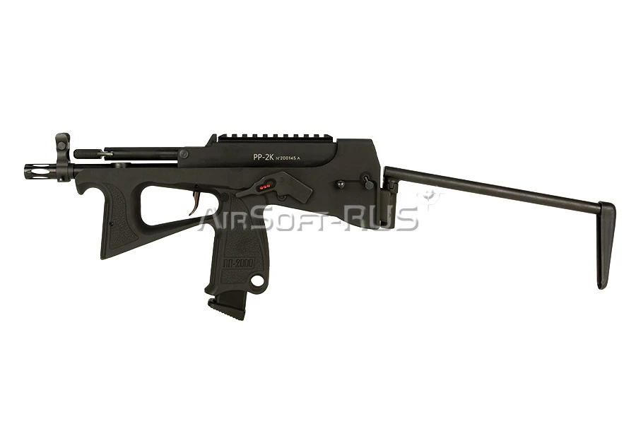 Пистолет-пулемёт Modify ПП-2000 GBB New BK (65302-41)