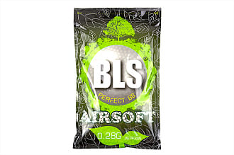 Шары BLS 0.28гр 3500шт биоразлагаемые белые (1KG-PLA28)