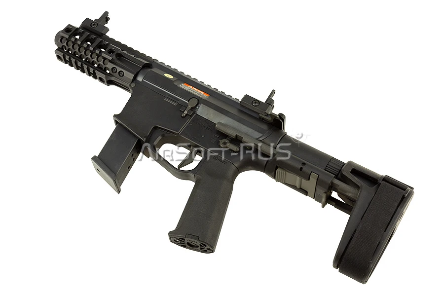 Пистолет пулемет Ares M4 45S-S BK (AR-085E)