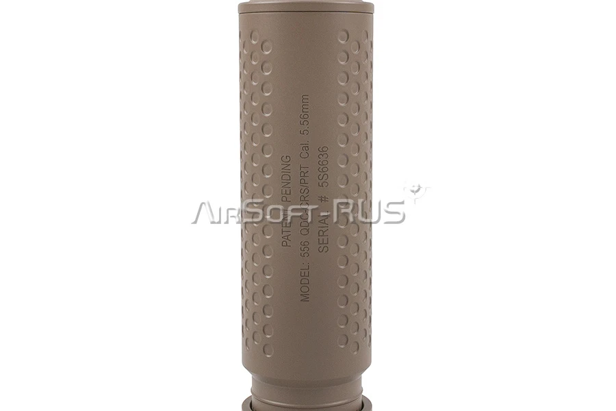 Глушитель с трассерным модулем Angry Gun KAC QDC/CRS-PRT FDE (ANG-CRSPRT-FDE-T)