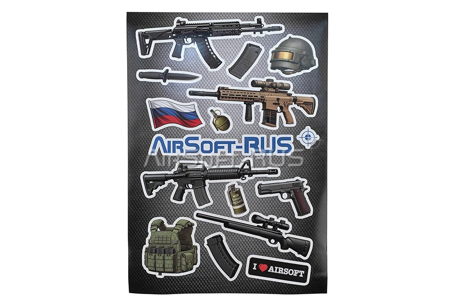 Стикерпак ASR №1 (АК12/М4А1/Алтын) (ASR-GFT-SP1)