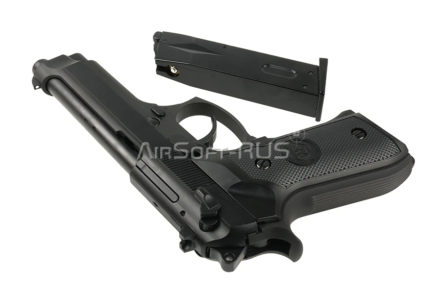 Пистолет WE Beretta M92 CO2 GBB (CP301)