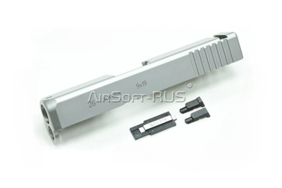 Затвор Guarder для Glock 26 Gen 3 Silver TM (GLK-74(SV))