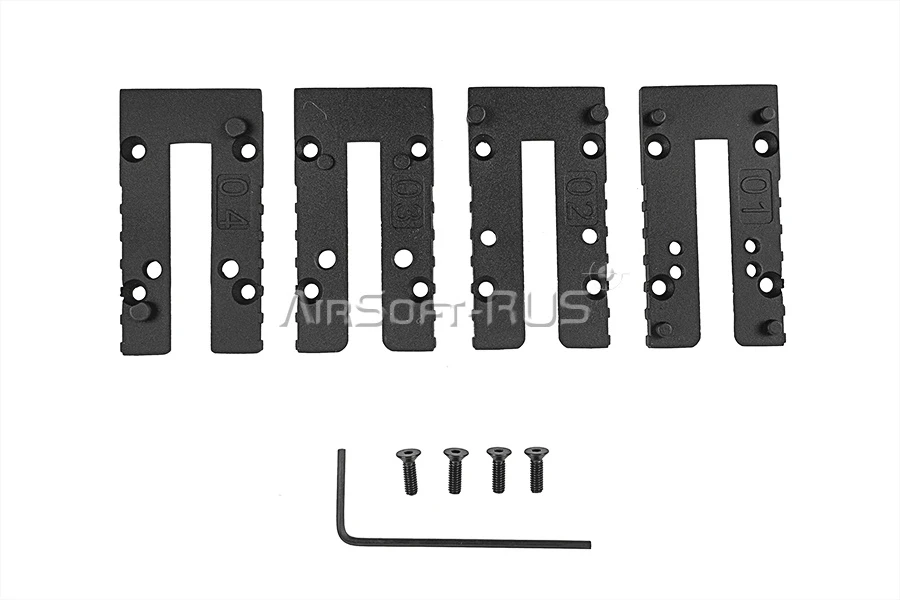 Адаптеры GHK для прицелов на Glock MOS (Adapter plate for Glock)