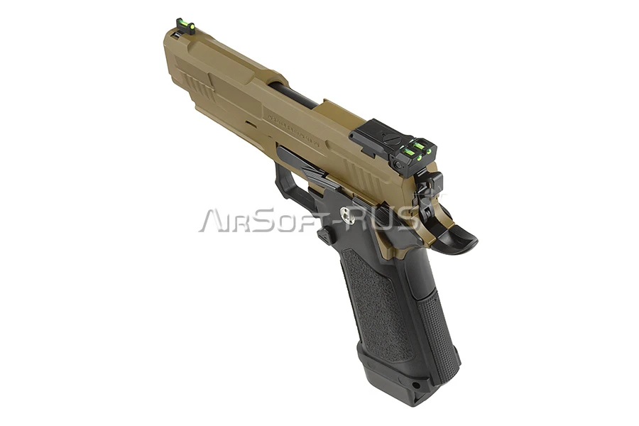 Пистолет Arcturus Hi-Capa 4.3" Vanguard BLK-TAN GBB (AT-GHC-V4-BT)