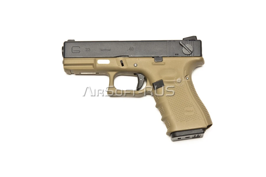 Пистолет WE Glock 23 Gen.4 TAN GGBB (DC-GP620B-TAN-WE) [1]