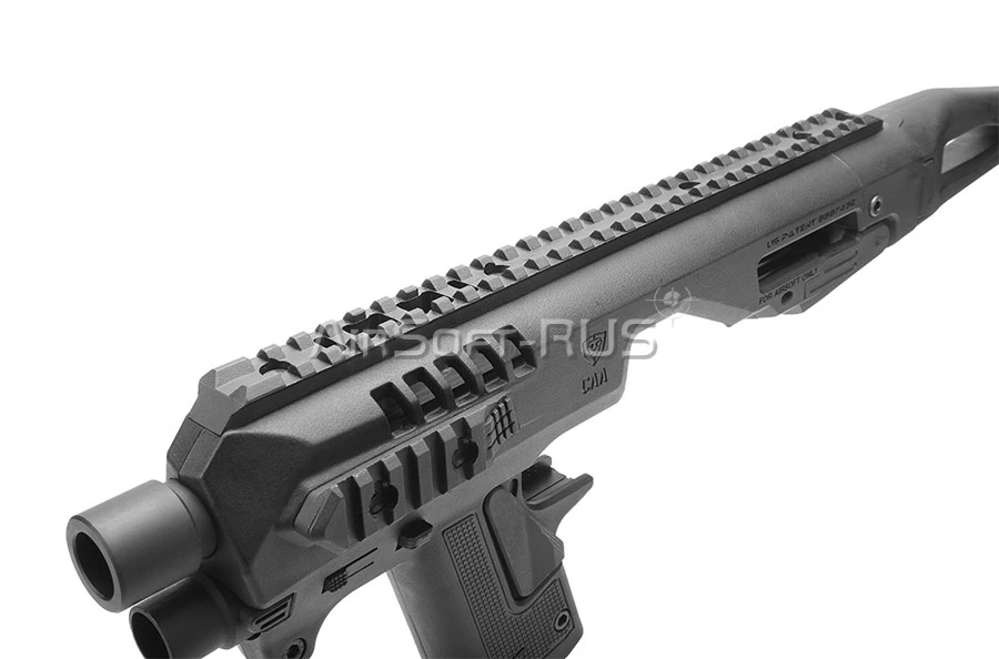 Карабин-кит CAA Airsoft Micro Roni для пистолета Glock (CAD-SK-08-BK)