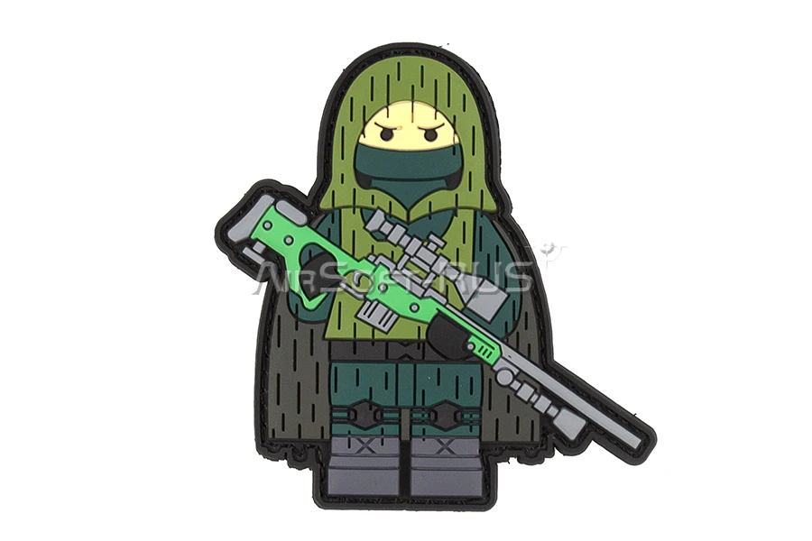 Патч ORC TACTIC Brick Operator Снайпер ПВХ (TZ0419)