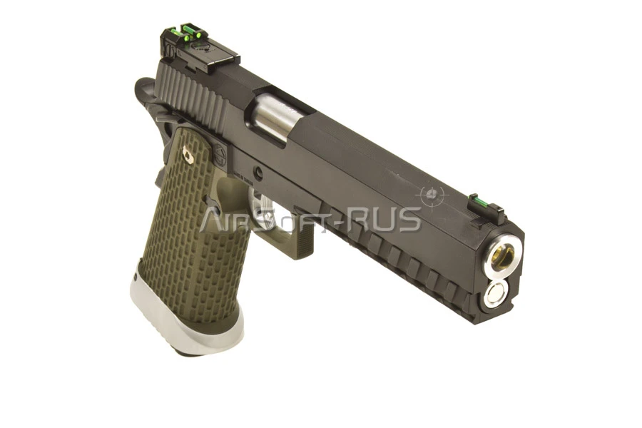 Пистолет KJW Hi-Capa 6' KP-06 Olive GGBB (GP229(GRAY))