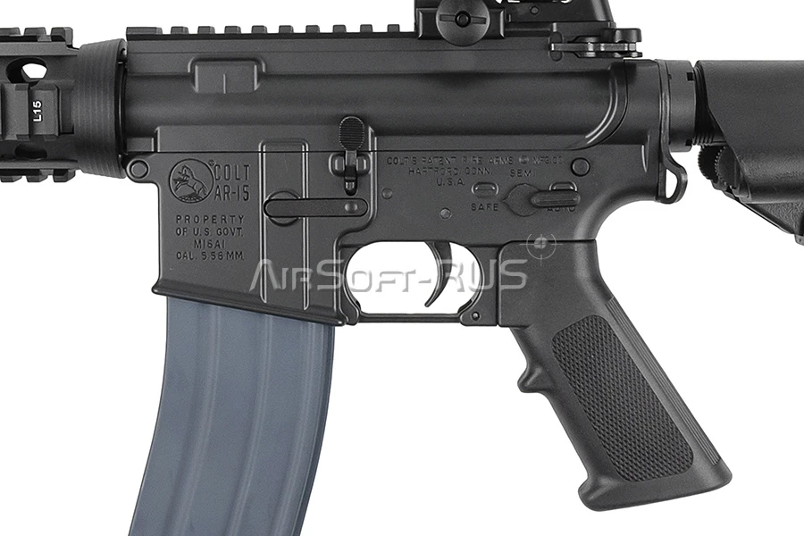 Карабин CYMA CGS Colt M4A1 RIS CQBR GBB (COLT1005)