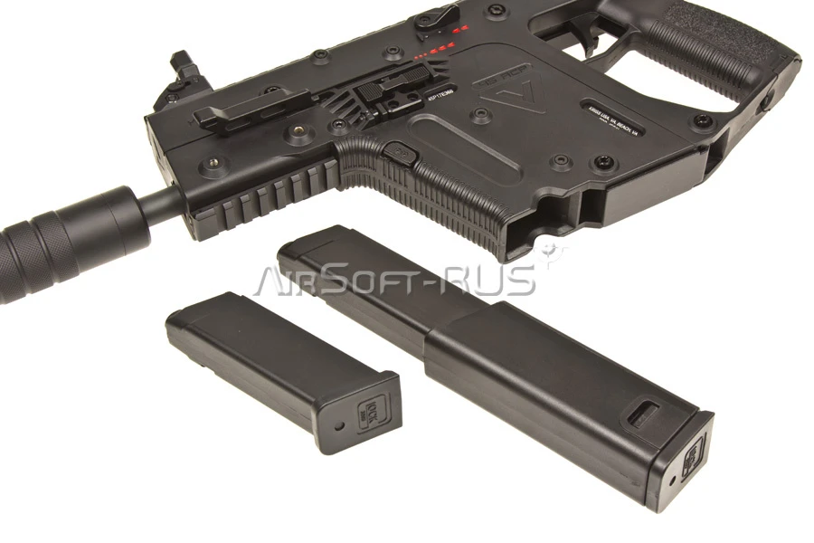 Пистолет-пулемёт ASR Kriss Vector AEG с глушителем BK (G2-BZ)