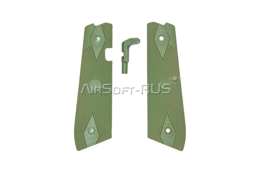 Накладки на рукоять и кнопка сброса магазина CTM для AAP-01 OD (CTM-KIT-00912)