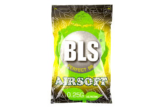 Шары BLS 0.25гр 4000шт биоразлагаемые белые (1KG-PLA25)