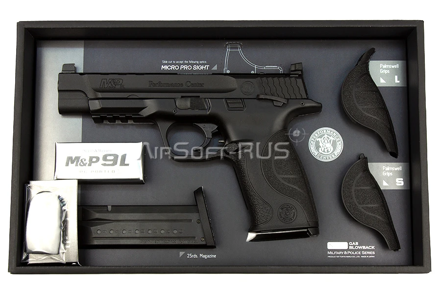 Пистолет Tokyo Marui M&P 9L PC Ported GGBB (TM4952839142825)