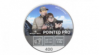 Пули пневматические Borner Pointed Pro 4,5 мм 0,56 гр 400 шт (AG-92144500006X)