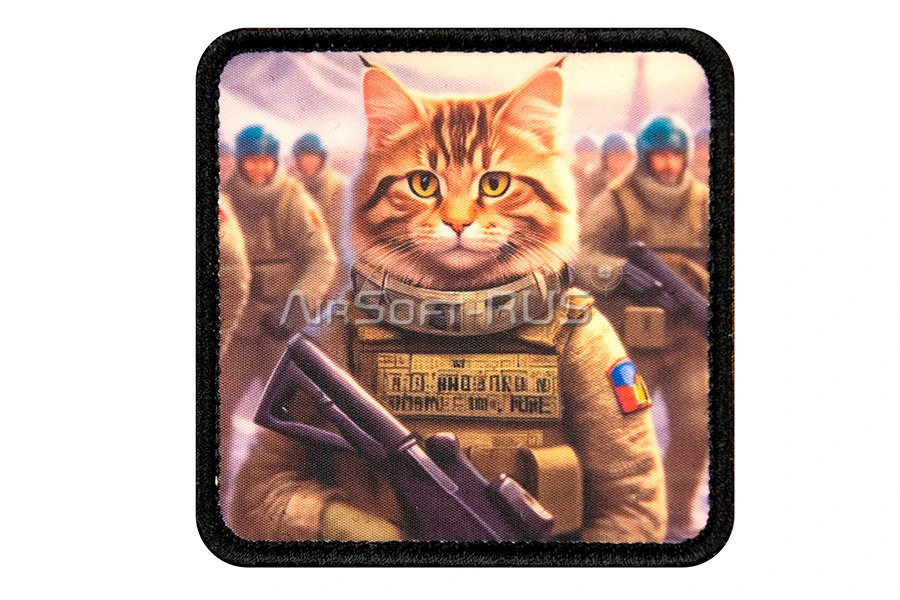 Патч ШВЕЙНЫЙ КОТ Боевые котики "Кот" 23 (HK-BC-K23)