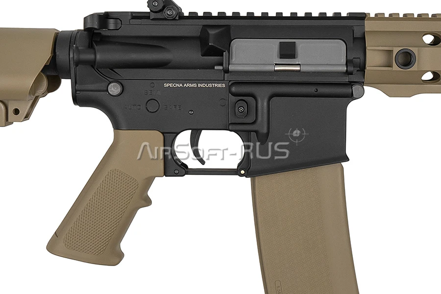 Карабин Specna Arms AR15 7 Custom RIS TAN (SA-F01-XASR-HT)