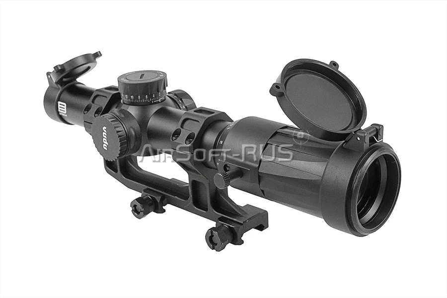 Оптический прицел Evolution Gear VUDU 1-6X24мм FFP LPVO BK (EVG-881-BK)