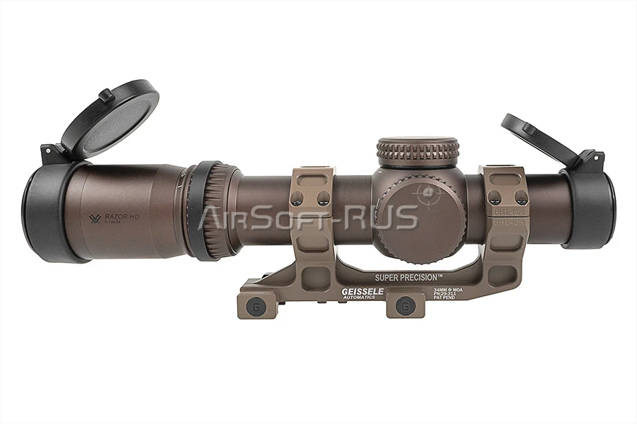 Оптический прицел Evolution Gear RZ HD GEN3 1-10X24мм FFP LPVO W DE (EVG-1268J-FDE)
