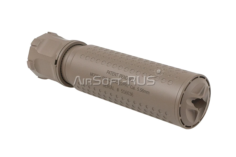 Глушитель с трассерным модулем Angry Gun KAC QDC/CRS-PRT FDE (ANG-CRSPRT-FDE-T)