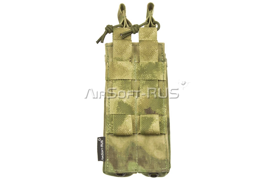 Подсумок ASR магазинный открытый под 2 магазина Kriss Vector/P90/UMP45 Дым (ASR-PP2-DM)