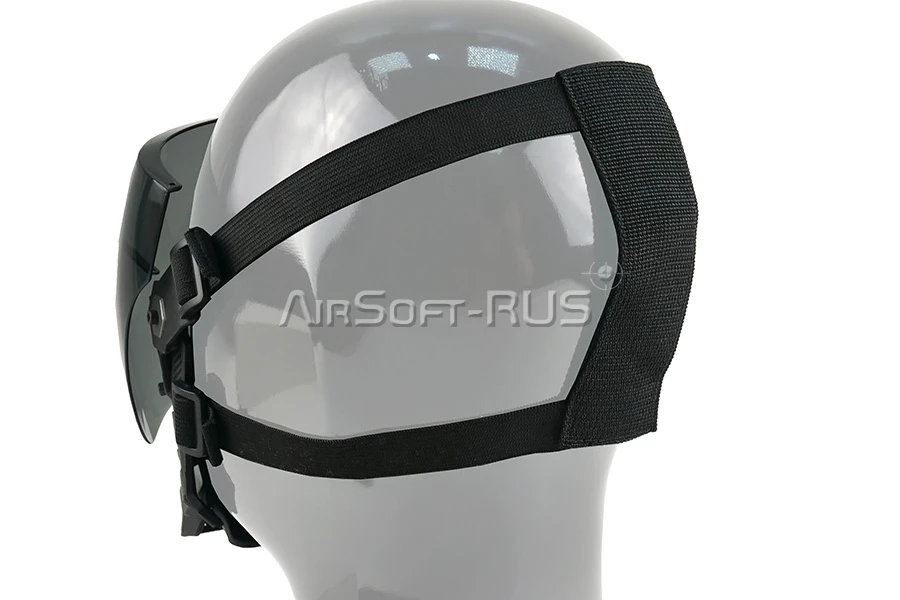 Защитная маска WoSporT Cyberpunk Commander BK (MA-145-BK)