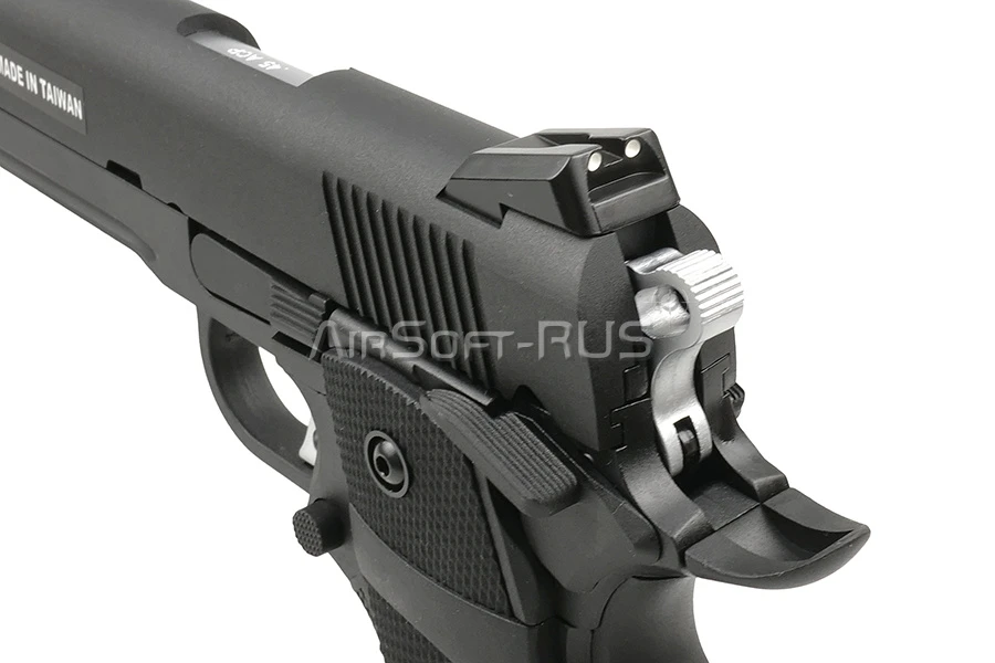 Пистолет KJW Colt Hi-Capa CO2 GBB (CP228(BK))