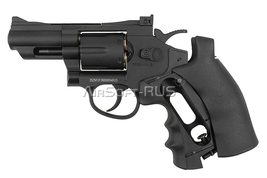Револьвер Well Pro Smith & Wesson 2.5 inch CO2 (G296A)