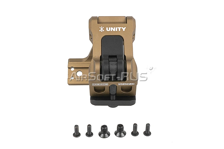 Складное крепление Evolution Gear для магнифера G33/G43/Holosun DE (EVG-1003-FDE)