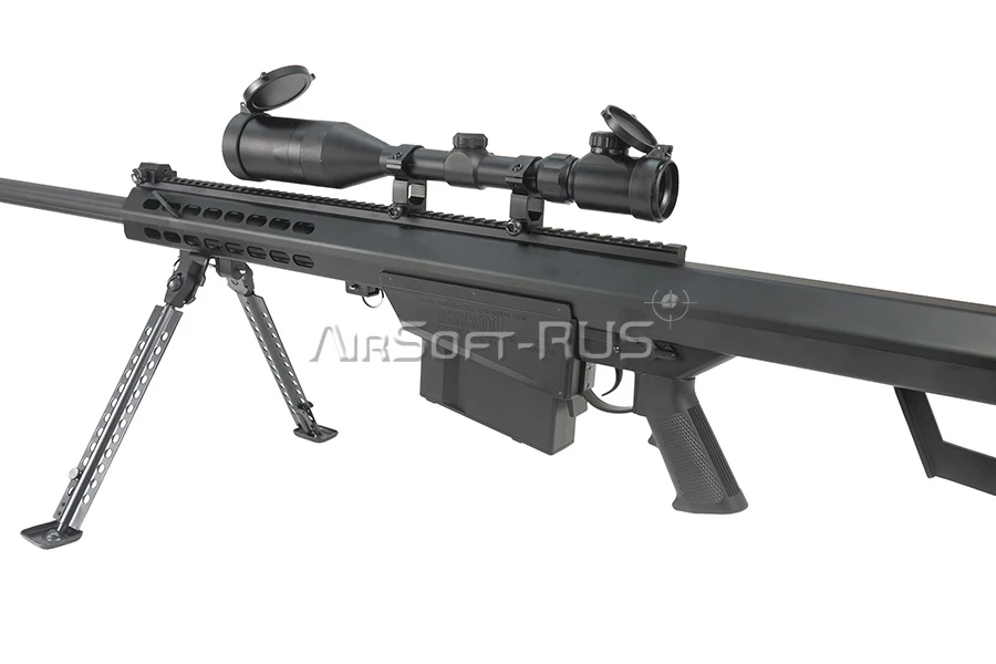 Снайперская винтовка Snow Wolf Barrett M82A1 с прицелом 3-9х50 spring (SW-024A)