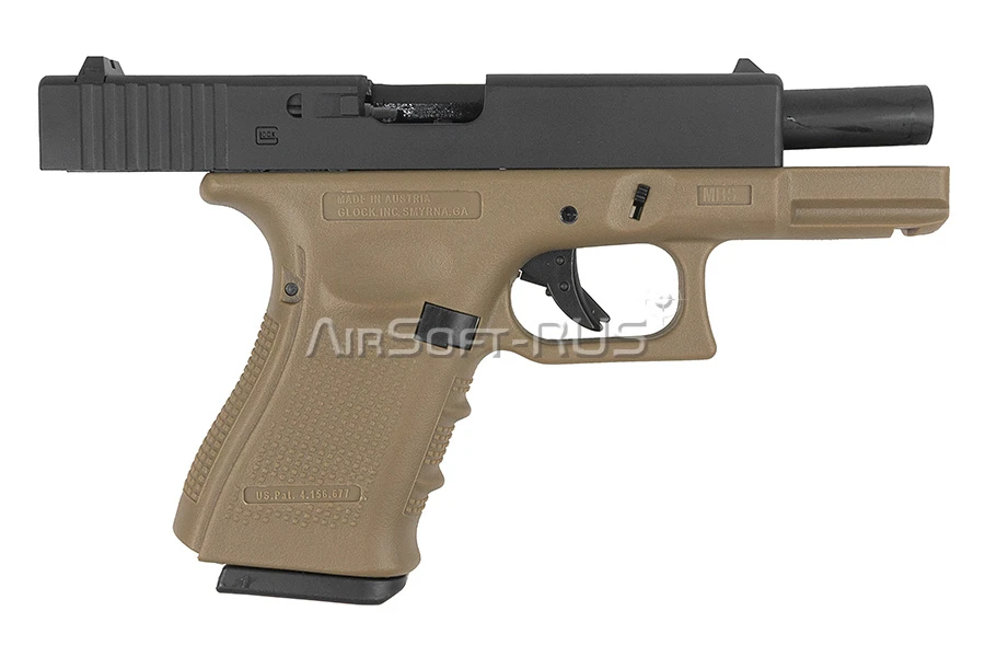 Пистолет East Crane Glock 19 Gen 4 (EC-1306-DE/BK)