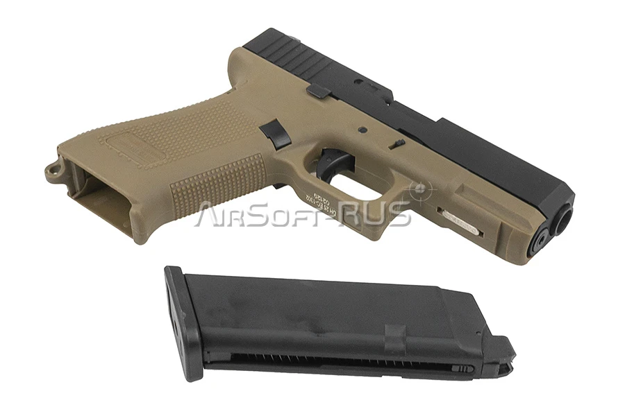 Пистолет East Crane Glock 19X Gen 5 DE/BK (EC-1302-DE/BK)