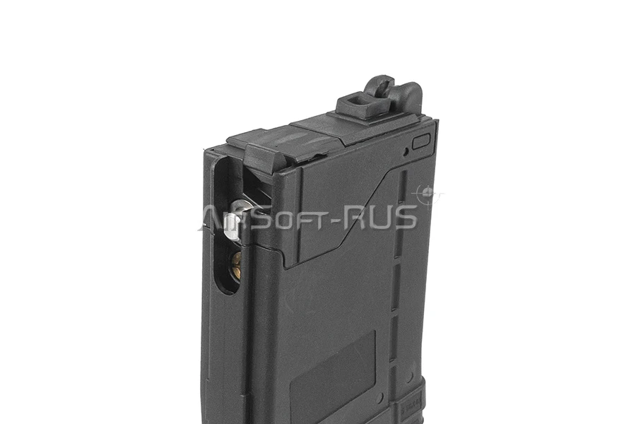 Газовый магазин Angry Gun для M4 Lancer L5AWM V2 MWS 5.56 на 35 шаров BK (ANG-LMWSM-556-BLK)